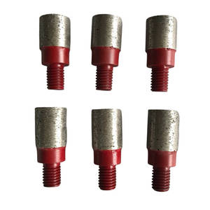 Foret diamanté progressif 20x20mm ou 20x25mm <span class=keywords><strong>avec</strong></span> filetage M10/M12 pour machines à découper les éviers en granit et quartz - Product Image 3