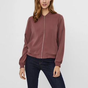 2025 Best Selling Quilted <b>Women's</b> Bomber <b>Jacket</b> Comfortable Breathable Material Stand Casual Wear OEM Service Design for Autumn - Product Image 1