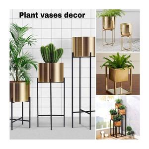 Tall Metal <b>Flower</b> Vase <b>Mirror</b> Polished Metal <b>Flower</b> Vase Decorating Home Wedding Party <b>Flower</b> Vase - Product Image 3