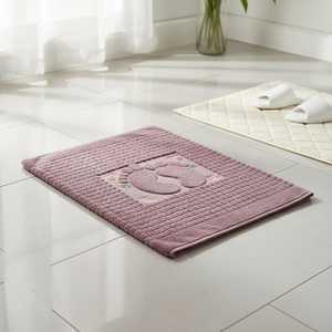 Tapis de bain turc moderne antidérapant 100 % coton pour hôtel, serviette de pied 50x70cm, ultra épais, très absorbant, durable, toucher doux, vente en gros - Product Image 3