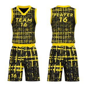 Conjunto de uniforme de baloncesto personalizado para hombre, costura duradera, tela Premium, ideal para equipos escolares, clubes y ligas - Product Image 4