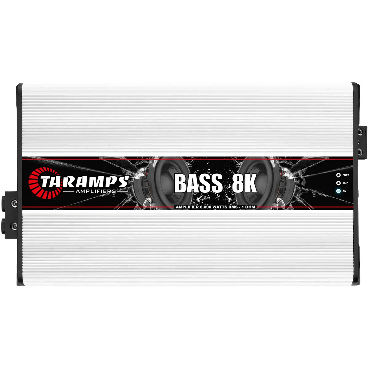 Taramps Bass 8k 8000 watts Rms Amplificador de Áudio Do Carro 1 ohm Mono amp Classe D 1 Canal Monobloco Alto Desempenho, RCA, Potência