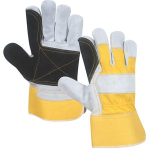 Venta superior personalizada Seguridad industrial Guantes DE TRABAJO canadienses Trabajo de cuero Rigger Trabajo pesado Jardinería Guantes de transporte - Product Image 3