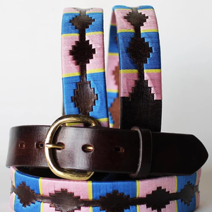 Ceintures de polo décontractées de luxe de haute qualité pour hommes/femmes boucle en alliage de peau de vache écologique et respirante du Pakistan - Product Image 6