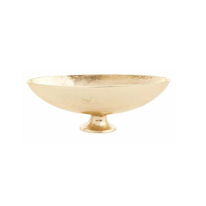 Bol de service décoratif en aluminium de fabricant fiable qui ajoute un charme rustique et une texture unique à la table à manger et à la cuisine - Product Image 3