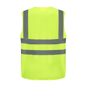 Ropa DE SEGURIDAD reflectante de trabajo de alta visibilidad Fábrica Chaleco hecho a medida Chalecos reflectantes de seguridad de construcción - Product Image 5
