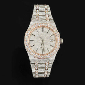 Trending Fully Customized <b>Iced</b> <b>Out</b> Leb Grown Diamond Stainless Steel <b>Watch</b> for Men Hip Hop Diamond Jewelry <b>Watch</b> Gift - Product Image 6