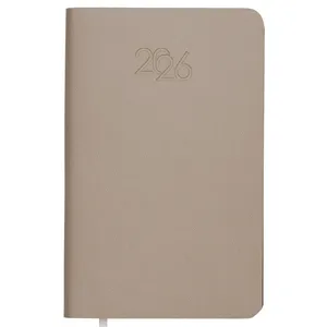 Agenda Tascabile Personalizzata in Pelle PU 2026 con Funzione di Blocco Termico - Product Image 1