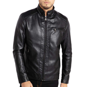 <b>Men's</b> <b>Jackets</b> Unique Hot Selling Design <b>Men</b> <b>Leather</b> <b>Jacket</b> Custom Solid Colours Design Logo <b>jacket</b> for <b>men</b> In 2026 - Product Image 3