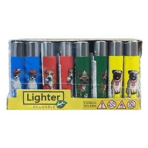 Encendedor de butano de plástico recargable estilo español, 48 unidades, duradero y portátil, en stock en EE. UU. - Product Image 6