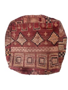 Puf de Suelo Kilim Marroquí Hecho a Mano |   Otomana de Alfombra Vintage |   Decoración Boho para el Hogar al por Mayor |   Tamaño Personalizado y MOQ Bajo - Product Image 5
