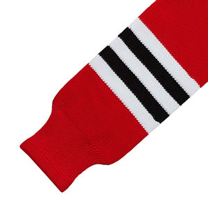 New Style High Quality Soft <b>Men</b> Ice Hockey Knitted <b>Socks</b> Customized Sublimation Printed Eco-Friendly Quick Dry 100% Polyester - Product Image 3