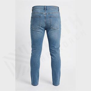 Pantalones Vaqueros de Mezclilla para Hombre 2025, Pantalones Ajustados, Vaqueros Ajustados para Hombre, Venta al por Mayor de Fábrica, Transpirables, Rectos, Servicio OEM - Product Image 2