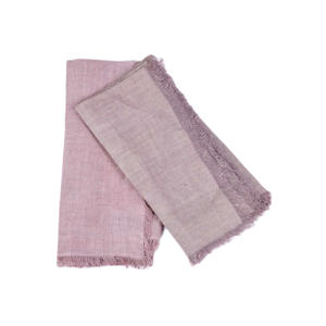 Handmade Reusable 100% <b>Linen</b> Dinner <b>Napkins</b> Soft Durable Kitchen Cloth with Plain Striped Design for Weddings Home Restaurants - Product Image 1