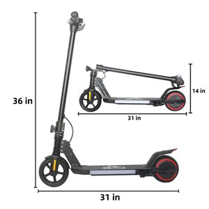 Patinete Eléctrico de Moda Emoko A43 de Venta Directa de Fábrica con Motor de 130W y Luz LED, Fácil de Transportar, 2 Ruedas, Plegable <span class=keywords><strong>para</strong></span> <span class=keywords><strong>Niños</strong></span> - Product Image 3