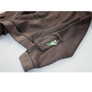 Venta al por mayor de los hombres de peso pesado 100% algodón sudaderas con capucha de lana 3D impreso 3XL y 6XL tallas con logotipo bordado para el invierno - Product Image 5