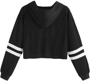 High Quality Affordable Crop <b>Top</b> Hoodies Cotton-Rich <b>Warm</b> Polyester Luxury Designed <b>Womens</b> Best Hoodies Manufactures Casual Wear - Product Image 3