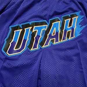 กางเกงขาสั้นผ้าตาข่ายของผู้ชายกางเกงขาสั้นระบายอากาศได้ดีแห้งเร็วใส่เล่นยิมบาสเก็ตบอลเล่นกีฬาแบบปรับแต่งโลโก้ได้ตามต้องการ - Product Image 5