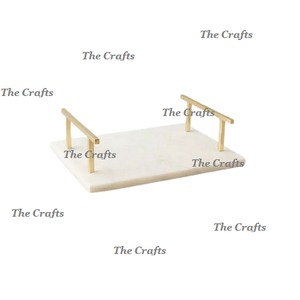 Vajilla para servir comida, bandeja de café para restaurante y Hotel, bandeja de mármol blanco a precios de mayorista - Product Image 4