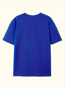 Camiseta de algodón 2024 ajustada con cuello redondo para hombre, 100% algodón, logotipo de impresión Digital personalizado, stock a granel, ropa usada, fardo de ropa mixta - Product Image 5