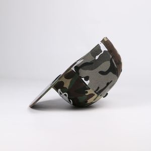 Gorra de Béisbol de 5 Paneles con Bordado 3D Personalizado, 100% Algodón, Diseño Deportivo Unisex con Patrón de Camuflaje - Product Image 5