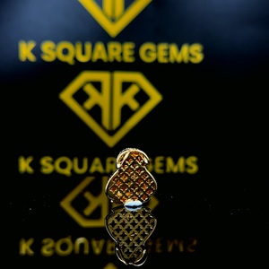 Pendentif Hip Hop en Moissanite Micro-Pavée, Plaqué Or et Argent Bicolore, Bijoux Personnalisés pour Hommes Style Iced Out - Product Image 6