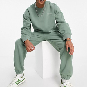 Survêtement à Capuche en Tissu Confortable pour Hommes avec Manches Longues pour Commandes en Gros Vêtements Casual / Couleur Unie Col Rond 2026 - Product Image 1