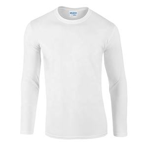 T-shirts pour hommes Vente en gros Hommes Designer Logo 100% Coton T-shirt imprimé à manches longues pour hommes - Product Image 1