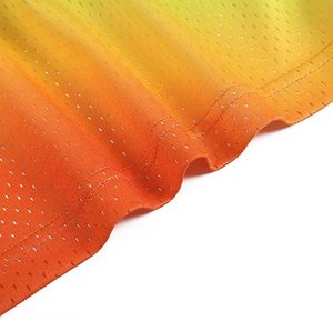 เสื้อบาสเก็ตบอลเสื้อฮิปฮอปพิมพ์ลายตามชื่อทีมสีดำแดง - Product Image 6