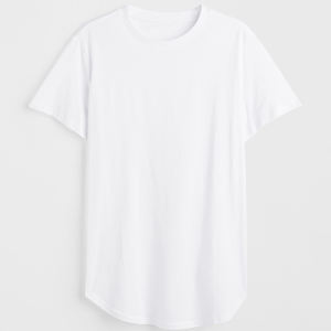 T-shirts vierges en coton de qualité supérieure Impression unisexe vierge en gros Logo personnalisé 100% coton uni - Product Image 6