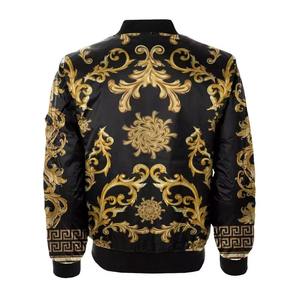 Veste matelassée de style varsity pour homme, motif imprimé par sublimation, nouvelle collection, respirante, courte, fabrication ODM, veste d'hiver - Product Image 3