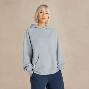 เสื้อฮู้ดดี้ผ้าฟลีซหนานุ่ม 100% ผ้าฝ้าย ทรงหลวม แขนยาว สำหรับผู้ชายและผู้หญิง รุ่นใหม่สำหรับฤดูหนาว เป็นมิตรต่อสิ่งแวดล้อม - Product Image 3