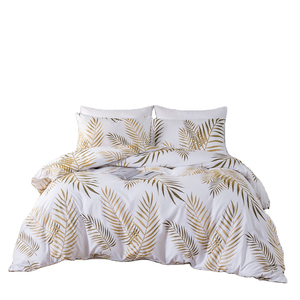 Juego de Ropa de Cama de 4 Piezas con Funda de Edredón, Sábanas y Fundas de Almohada, 100% Fibra de Algodón y Poliéster, Impresión Personalizada al por Mayor - Product Image 5