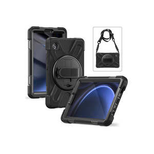 Housse de protection pour tablette Samsung Galaxy Tab A9 de 10,5 pouces, résistante aux chocs, en silicone noir, de qualité supérieure - Product Image 4