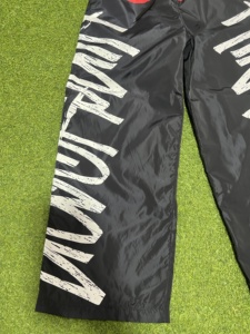 Pantalon de survêtement unisexe écologique en polyester/coton respirant à séchage rapide, léger, coupe régulière, boutons latéraux en cire, jogging d'hiver - Product Image 2