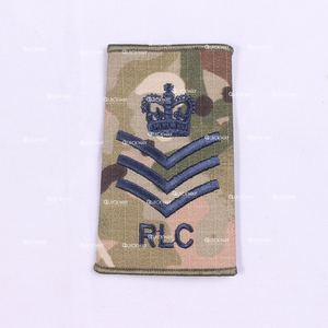 OEM Ceremonial Shoulder Ranks Slide 5X10 Cm para Commercial Multicam Rank Slide Mejor venta a granel 2025 - Product Image 1