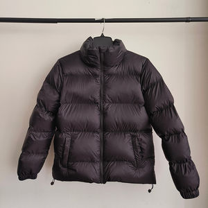 Vêtements de travail imperméables matelassés en forme d'étoile avec logo personnalisé veste matelassée en duvet bulle pour hommes manteau d'hiver brodé chaud moyen - Product Image 5