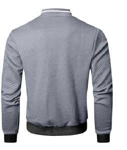 Veste décontractée légère pour homme, coupe ample, veste bomber élégante - Product Image 2