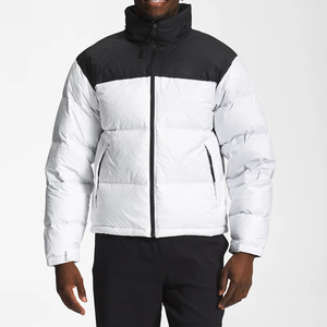 Veste bomber pour homme de qualité supérieure, imperméable, à col montant, avec capuche, coupe-vent, pour l'extérieur, hiver, vente en gros OEM - Product Image 1