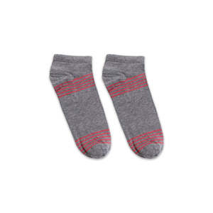 Calcetines tobilleros a rayas blancas Patrón deportivo Tie-Dye Antideslizante Transpirable Desechable Logotipo impreso digital en la parte inferior Uso diario - Product Image 1