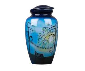 Handmade Cremation Urn <b>for</b> Human <b>Ashes</b> Large Personalized Funeral Burial Urn <b>for</b> Handcrafted Urn <b>for</b> Dogs <b>Ashes</b> - Product Image 2