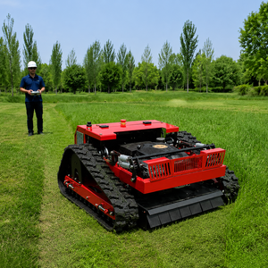 <span class=keywords><strong>Tondeuse</strong></span> à gazon automotrice à quatre <span class=keywords><strong>roues</strong></span> <span class=keywords><strong>motrices</strong></span> télécommandée et personnalisable pour la tonte des vergers et des jardins domestiques - Product Image 1
