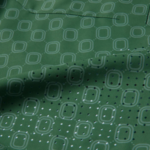 Pantalones cortos para correr con patrón verde para hombre con cordón, pantalones cortos deportivos ligeros de secado rápido para gimnasio, dobladillo curvo, ropa deportiva transpirable - Product Image 6
