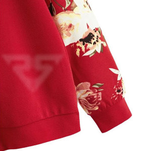 Vêtements pour femmes Sweat-shirt à manches longues Pull-over Sweat-shirt surdimensionné pour femmes Robe Sweatshirts à sublimation pour femmes - Product Image 3