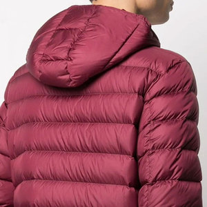 2024 Latest Quality Men's Water-Resistant Quilted Puffer <b>Jacket</b> Winter Warm Thin Down <b>Jacket</b> with Stand Collar <b>Packable</b> - Product Image 6