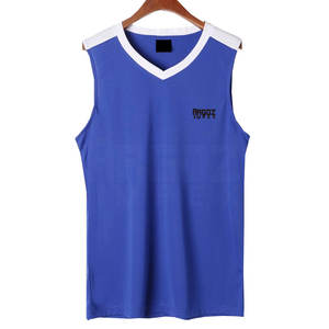 เสื้อบาสเก็ตบอลแขนกุดใส่ได้ทั้งชายและหญิงเสื้อพรีเมี่ยมระบายอากาศติดโลโก้ได้ตามต้องการ - Product Image 1