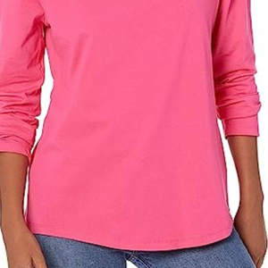 Camiseta básica de algodón suave para mujer, manga corta, transpirable, cómoda, informal, de verano, a la moda, de color sólido, para todos los días - Product Image 5