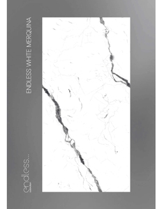 Carreaux de porcelaine émaillée antidérapants modernes EL WHITE MERQUINA pour usage intérieur dans les villas et les écoles - Product Image 1