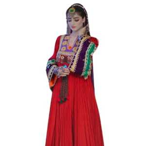 Recién llegado, vestidos de fiesta de boda paquistaníes afganos para mujer, vestidos Vintage bohemios bordados pesados - Product Image 2