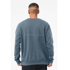 Hommes Sweatshirts Col Ras Du Cou À Manches Longues Pullover Hiver Chaud Casual Smart Couleur Solide Sweatshirt - Product Image 2